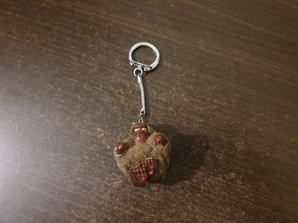 Sleutelhanger bruine aap, Ophalen of Verzenden, Dier of Natuur