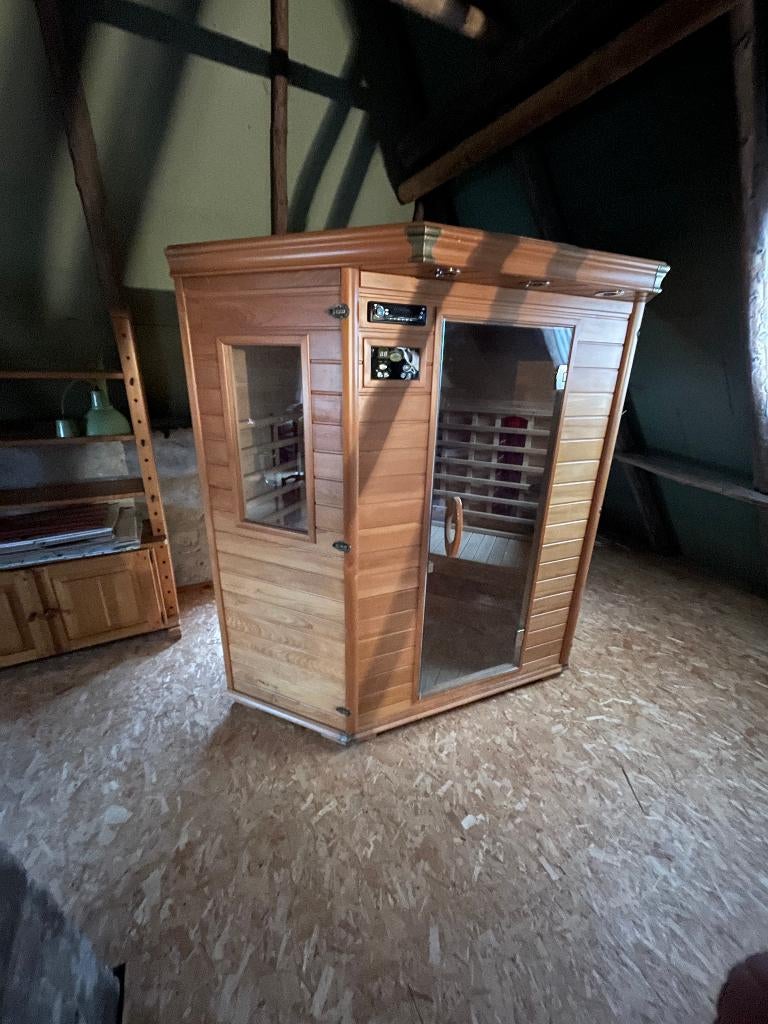 Fonteyn Infrarood Sauna – 4 persoons – 6 IR-panelen, Ophalen, Zo goed als nieuw, Infrarood, Complete sauna