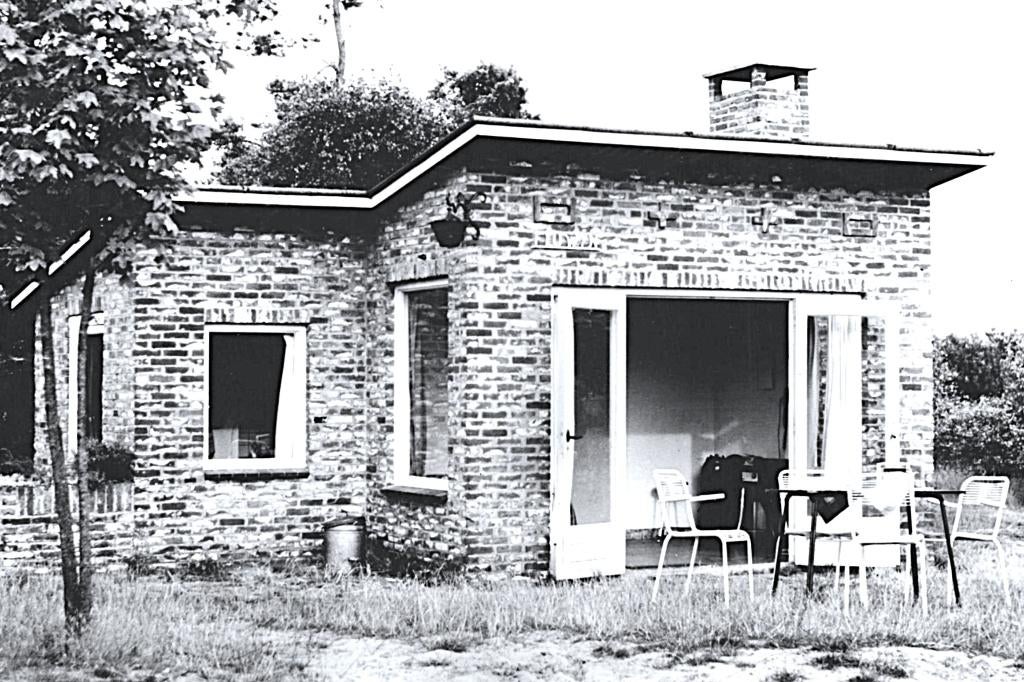 963764 Heeswijk NB 1966 Bungalow Wildhorst Gelopen met zegel, Ophalen of Verzenden, 1960 tot 1980, Gelopen, Noord-Brabant