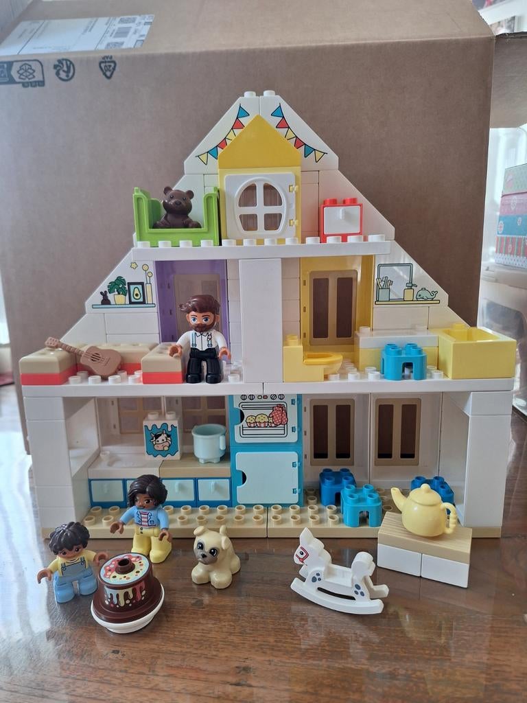 Lego Duplo 10929 Modulair Speelhuis (2020), Ophalen of Verzenden, Zo goed als nieuw, Complete set, Duplo