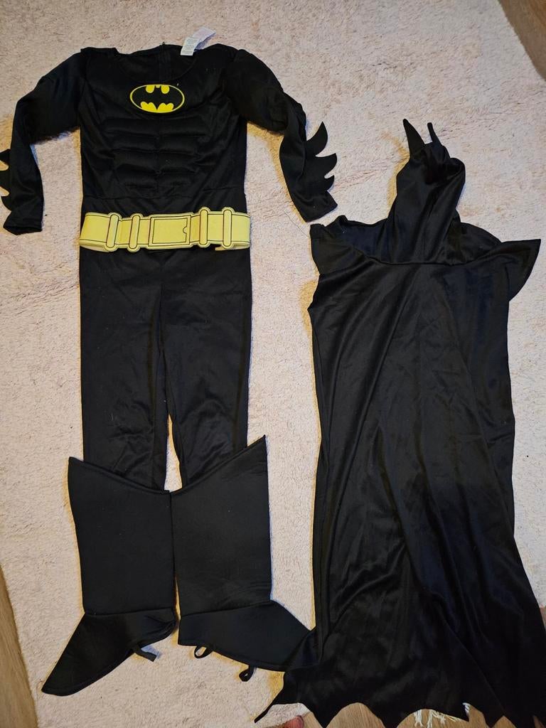 Batman kostuum, Kinderen en Baby's, Carnavalskleding en Verkleedspullen, Ophalen of Verzenden, Zo goed als nieuw, Jongen