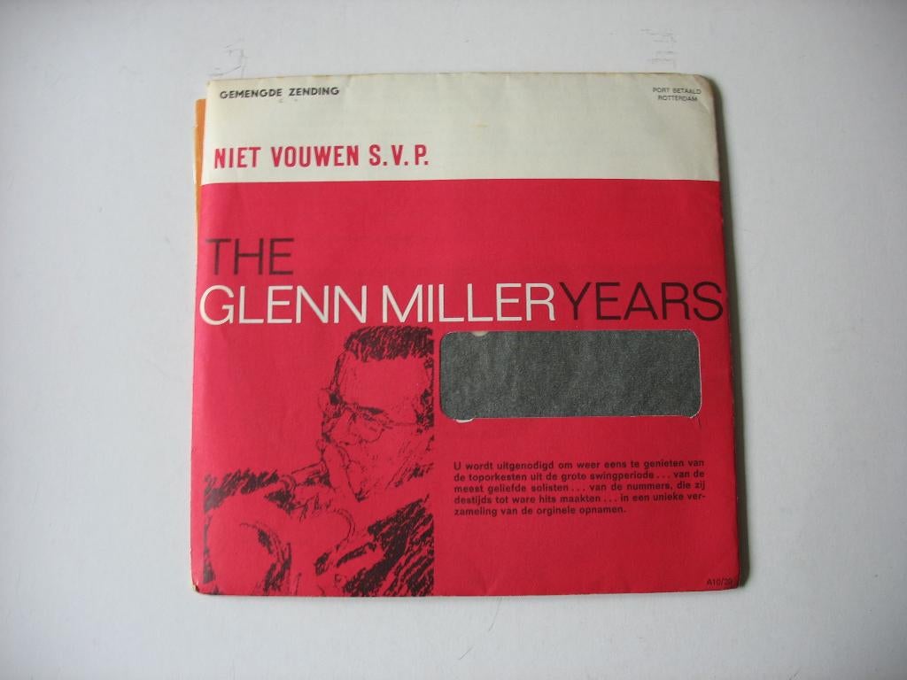 The glenn miller years kant a: pim jacobs, Cd's en Dvd's, Vinyl Singles, Ophalen of Verzenden, Zo goed als nieuw