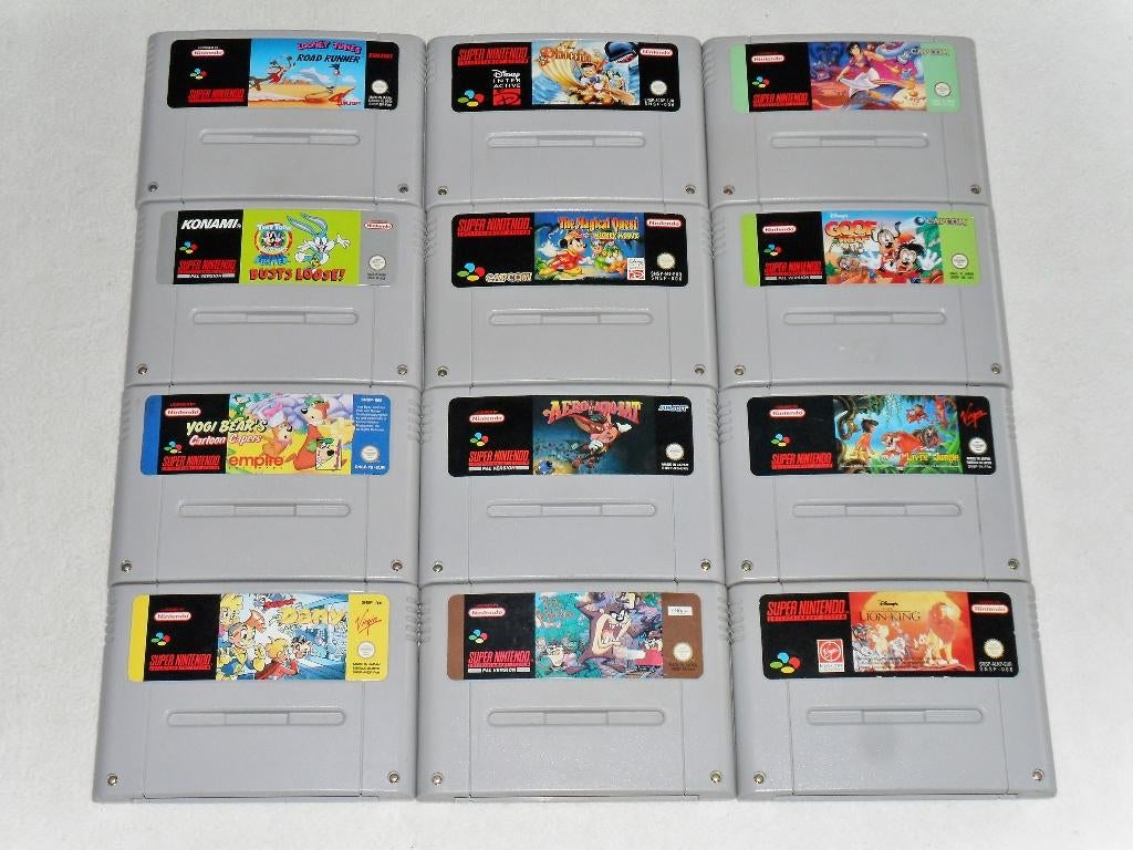 SNES spellen Turrican, Lufia, Zelda, Secret Evermore, Lufia, Spelcomputers en Games, Games | Nintendo Super NES, 1 speler, Ophalen