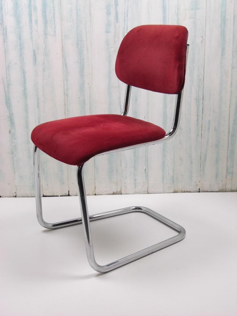 Lande - Jami slede eetkamerstoel, Ophalen, Gebruikt, Stof, Gispen