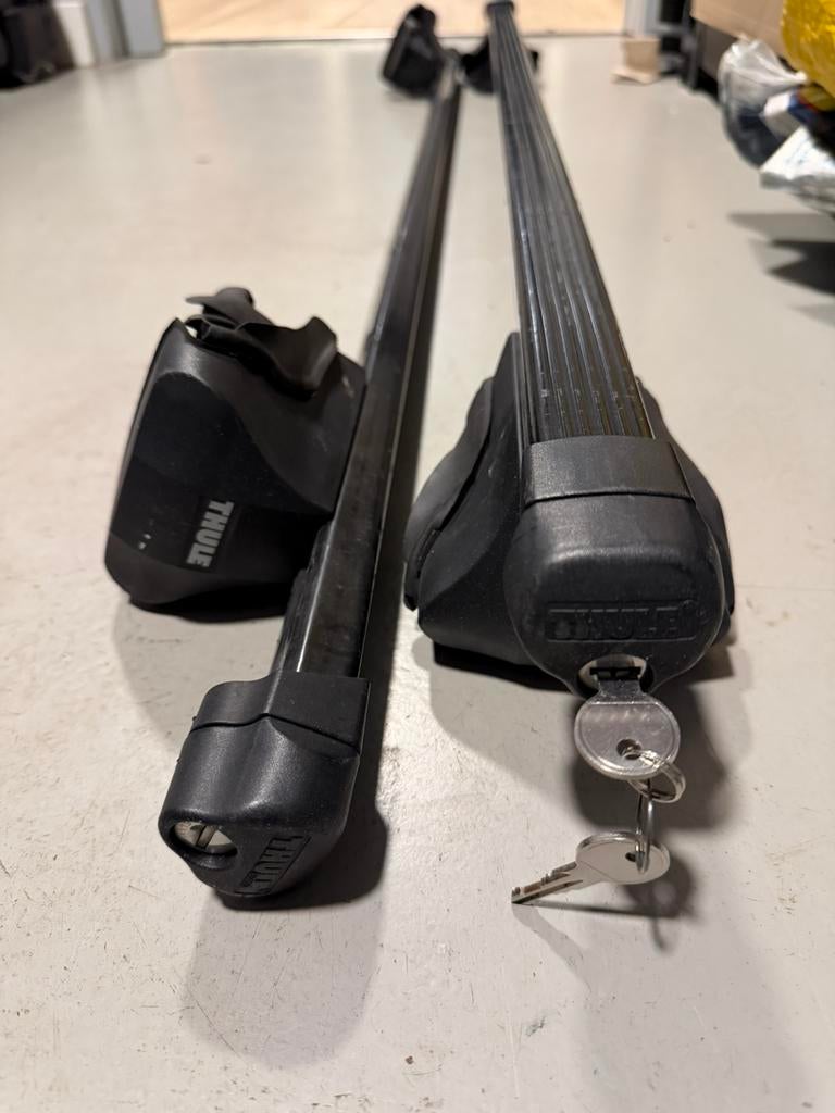 Thule dakdragers Skoda Superb Combi 3T (2008-2015), Auto diversen, Dakdragers, Ophalen, Gebruikt