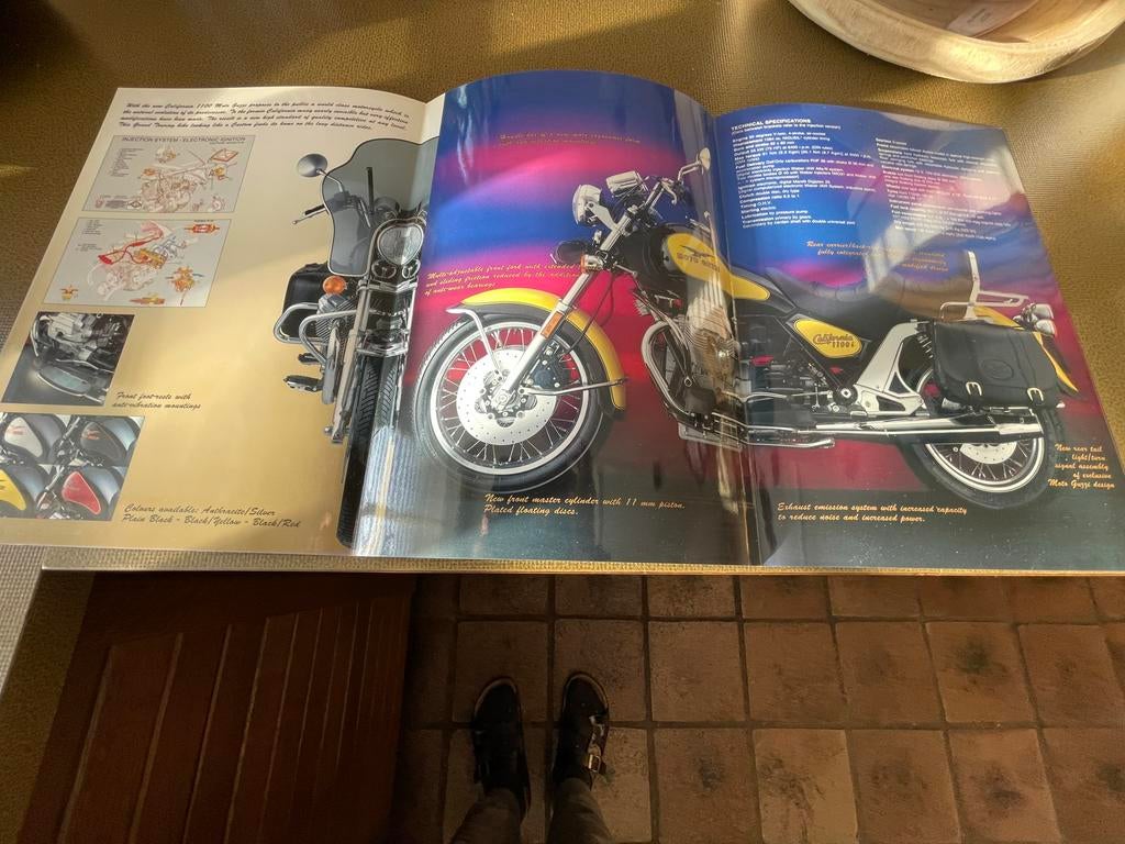 Moto Guzzi Californië 1100 Folder, Ophalen of Verzenden, Zo goed als nieuw, Merk of Model