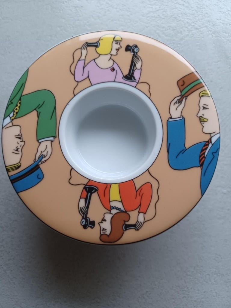 Vintage theelichthouder Arzberg (zeldzaam ontwerp), Overige materialen, Wit, Nieuw, Ophalen of Verzenden