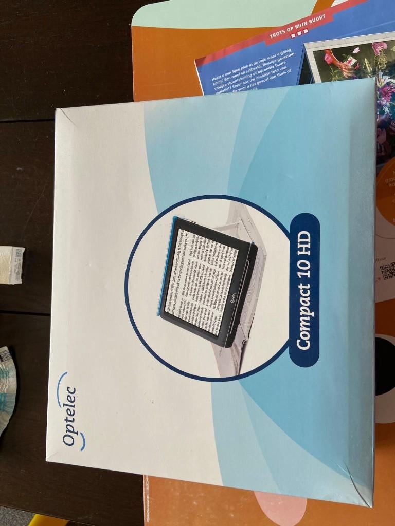 optelec compact 10 hd, Ophalen of Verzenden, Zo goed als nieuw, Vergrootglas of Loep