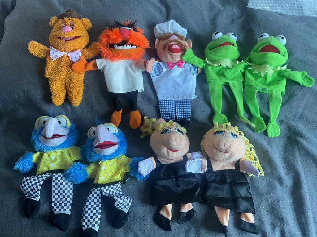 Muppet Handpoppen per stuk €5, Kinderen en Baby's, Speelgoed | Knuffels en Pluche, Ophalen of Verzenden, Gebruikt, Overige typen