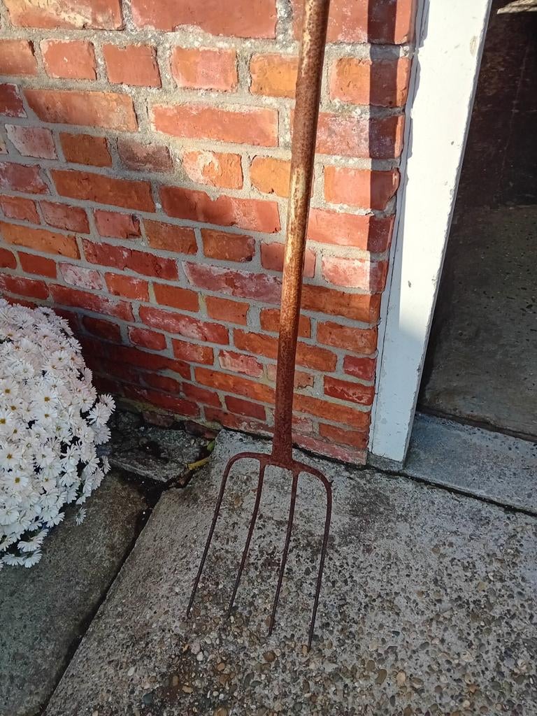 Oude mestvork, Ophalen, Gebruikt, Vork, Onbekend