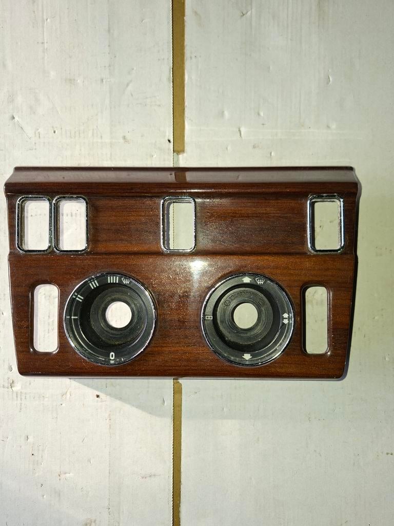 Origineel Mercedes W124 hout middenpaneel / kachelbediening, Ophalen of Verzenden