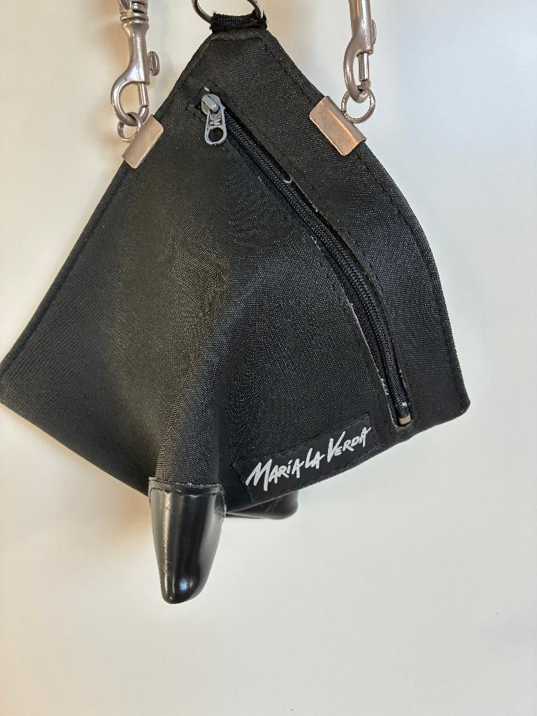 Maria la Verda crossbody tasje zwart, Ophalen of Verzenden, Gebruikt, Zwart, Schoudertasje