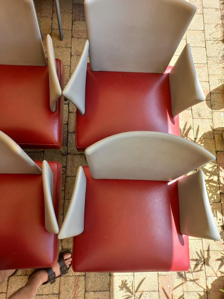 6 eetkamer stoelen montis, Huis en Inrichting, Stoelen, Ophalen, Zo goed als nieuw