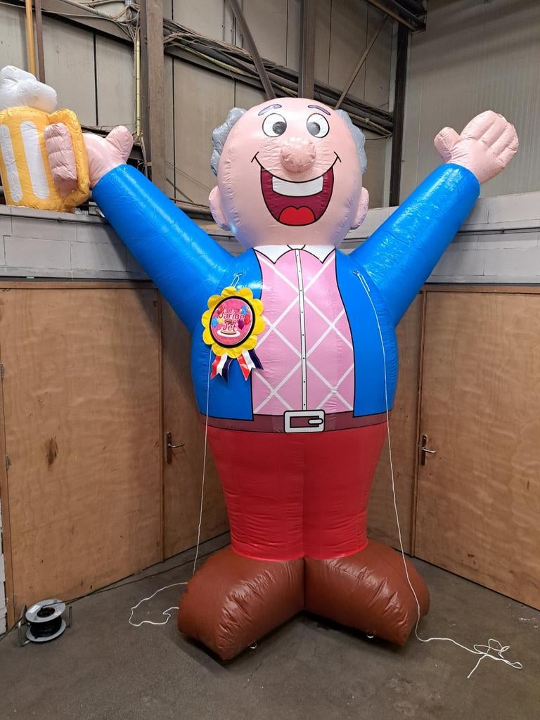 Opblaaspop Abraham te huur vanaf 34,99, Ophalen, Zo goed als nieuw, Abraham of Sarah