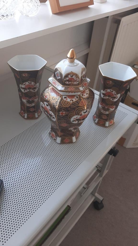 Prachtige Shimabara Vaas Set, Ophalen