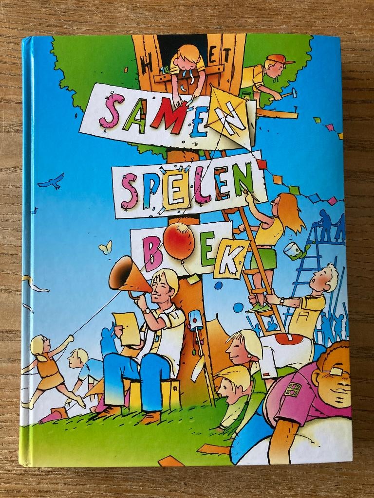 Jong NL - SamenSpelenBoek - handboek jeugdwerk - zgan, Verzamelen, Scouting, Ophalen of Verzenden, Zo goed als nieuw, Boek of Tijdschrift