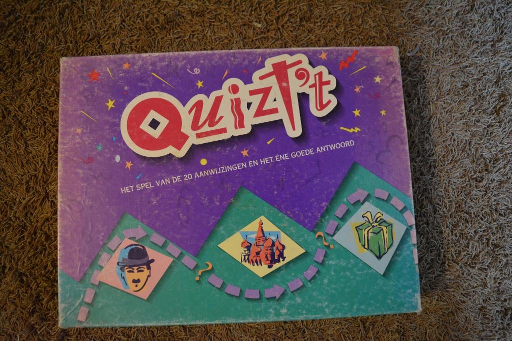 Quizt't bordspel, Ophalen of Verzenden, Gebruikt