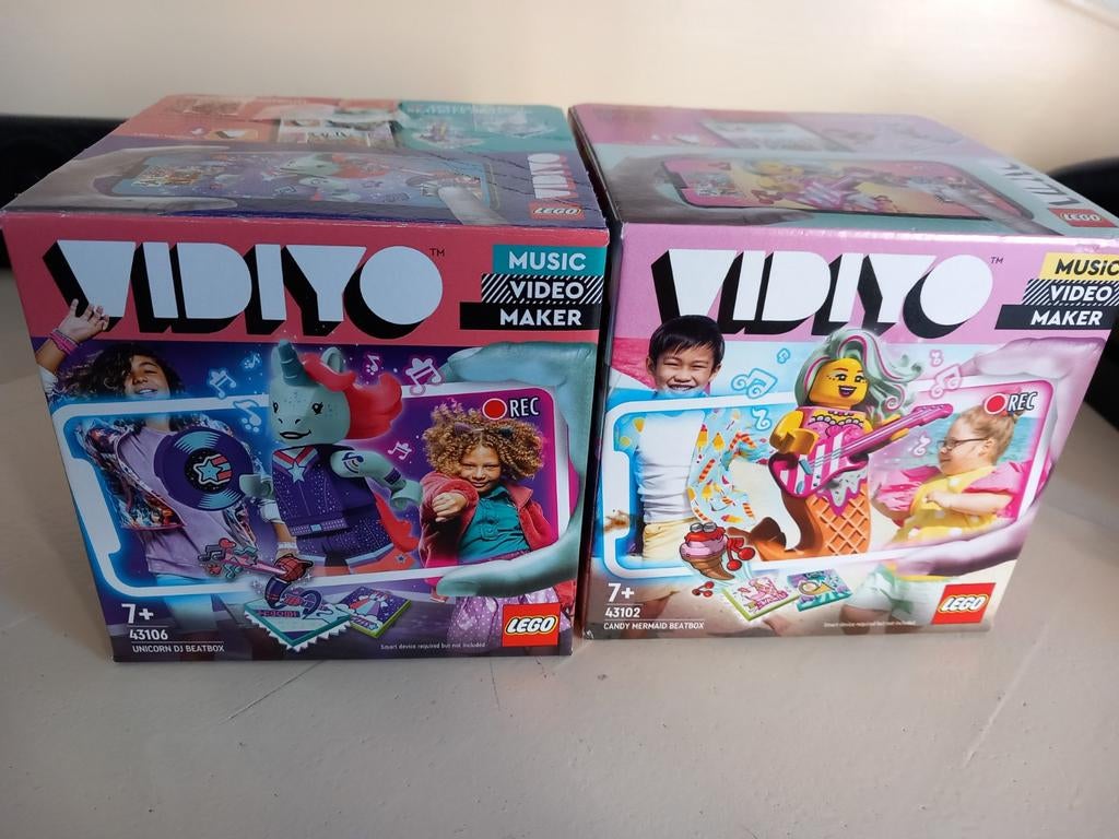 Twee Lego Vidiyo Sets - Nieuwstaat, Ophalen of Verzenden, Nieuw, Complete set, Lego