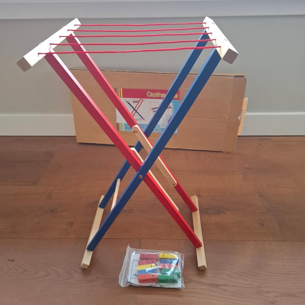 houten kinder droogrek NIEUW., Ophalen of Verzenden, Nieuw, Overige typen