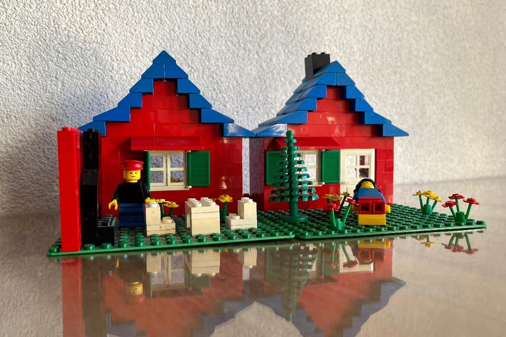 Lego: Woonhuis met tuin (376), Kinderen en Baby's, Speelgoed | Duplo en Lego, Ophalen of Verzenden, Gebruikt, Complete set, Lego