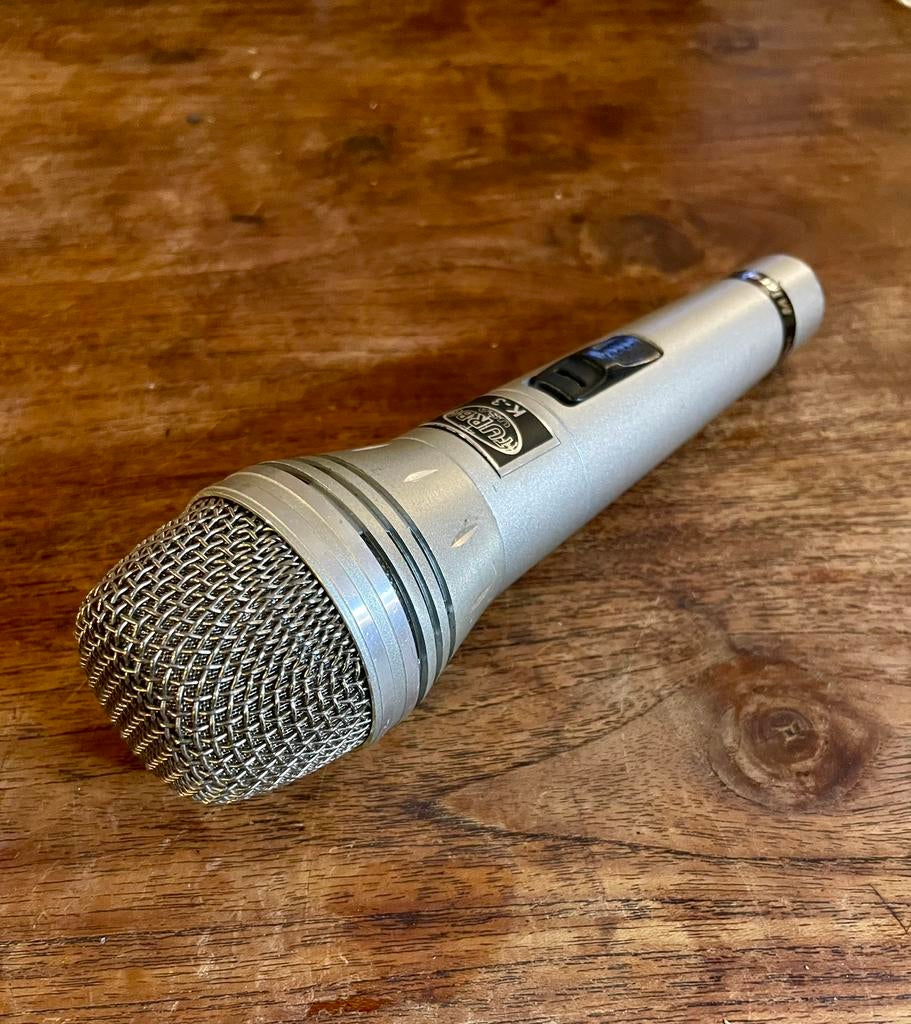 USA turbo K-3 dynamische zangmicrofoon XLR aan/uit knop, Muziek en Instrumenten, Ophalen of Verzenden, Zangmicrofoon