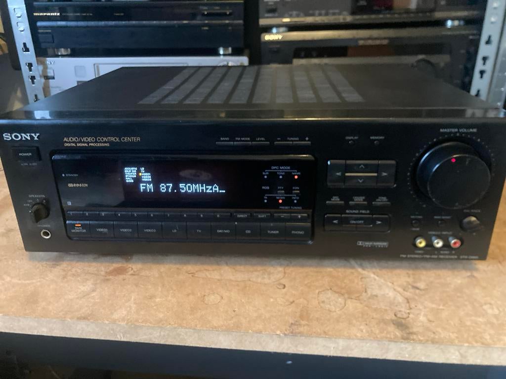 Sony STR-D965 FM Stereo Receiver, Gebruikt, Ophalen of Verzenden, 60 tot 120 watt, Sony