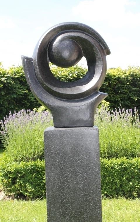 Nieuw: tuinbeeld beeld Sympathy terrazzo winterhard, Ophalen, Nieuw, Steen, Abstract beeld