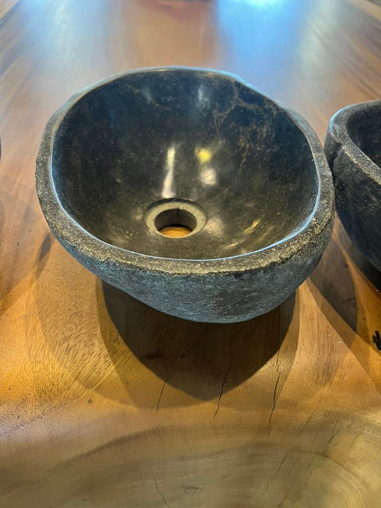 RIVIERSTEEN MINI TOILET FONTEIN FONTEINTJES KOMMETJES, Doe-het-zelf en Verbouw, Sanitair, Nieuw, Wastafel, Steen, Ophalen of Verzenden