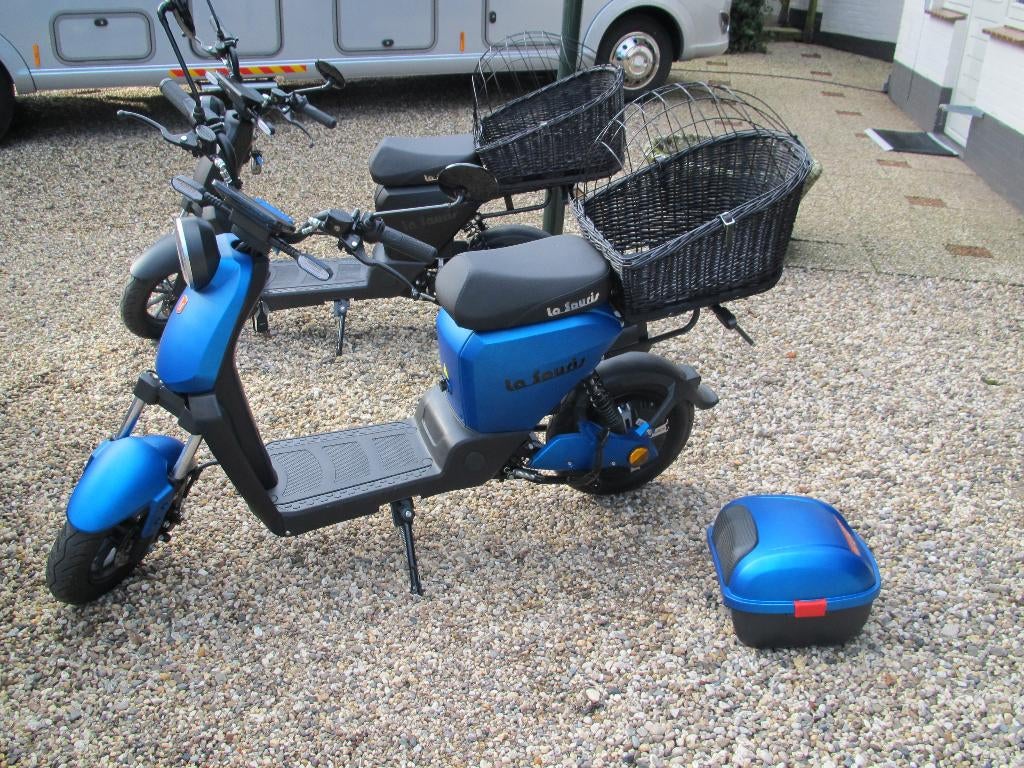 Te Koop: Elektrische scooter, Fietsen en Brommers, Scooters | Overige merken, Zo goed als nieuw, Maximaal 45 km/u, Elektrisch