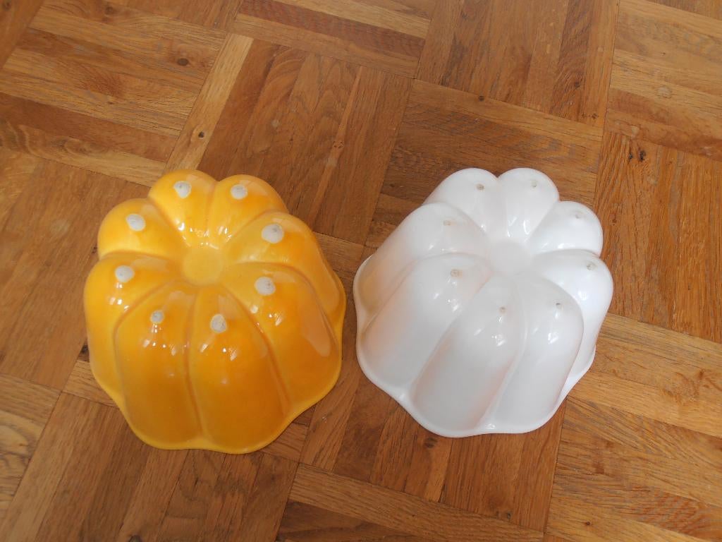 2 antieke Tulband puddingvormen (2), Ophalen of Verzenden