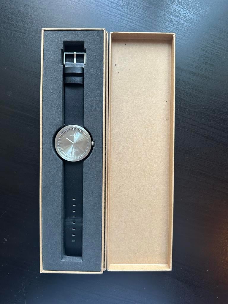 LEFF Amsterdam Piet Hein Eek Polshorloge - Nieuwstaat, Overige merken, Leer, Staal, Polshorloge