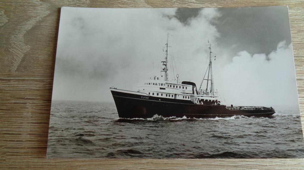 m.t. Clyde, Verzenden, Zo goed als nieuw, Kaart, Foto of Prent