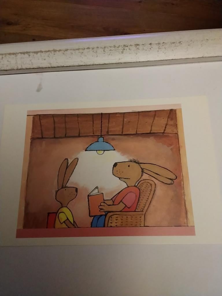 MAX VELTHUIJS. /  MOEDER. KONIJN  LEEST VOOR, Verzamelen, Verzenden, Voor 1920, Gelderland