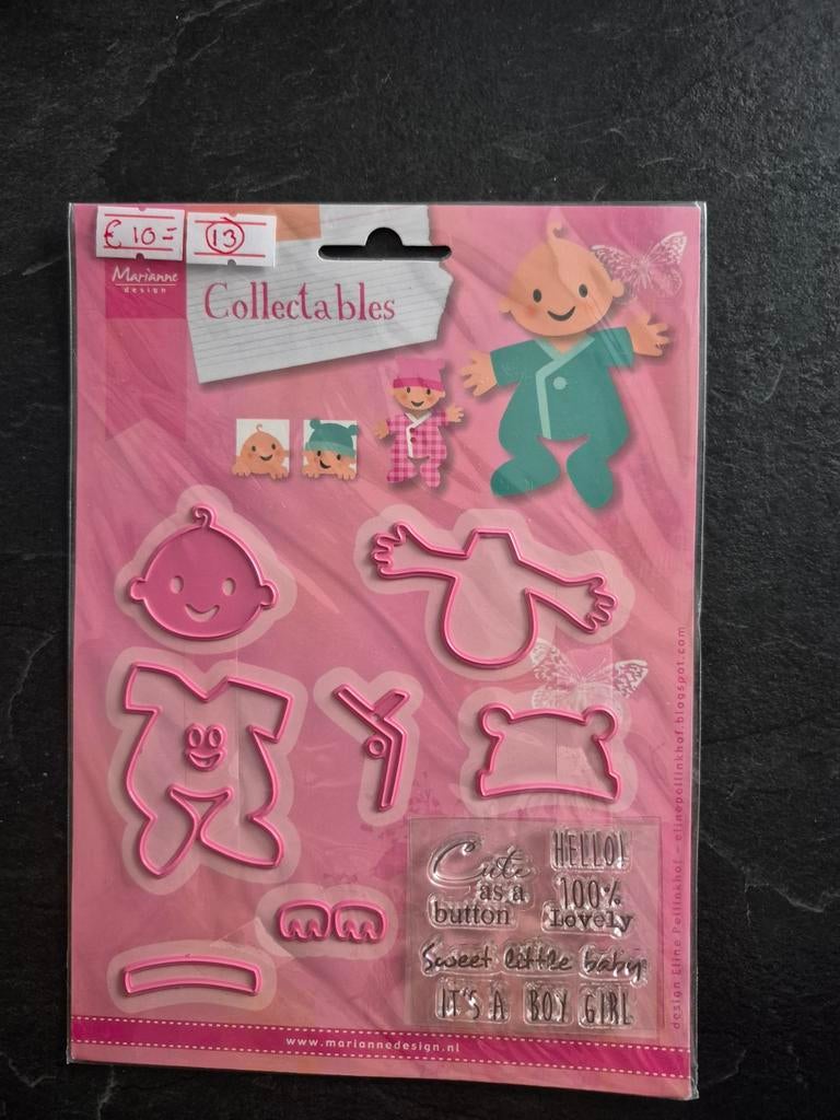 Marianne Design Collectables Snijmal Baby, Ophalen, Nieuw, Overige typen