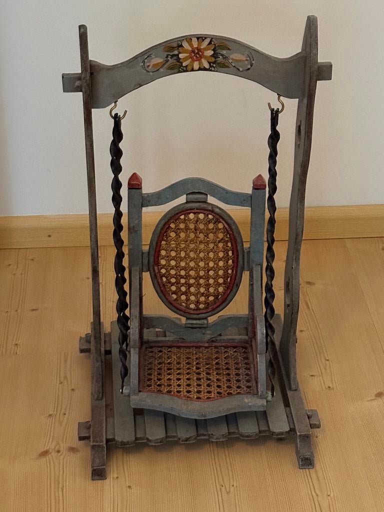 Schommelstoel voor pop of beer, Antiek en Kunst, Ophalen