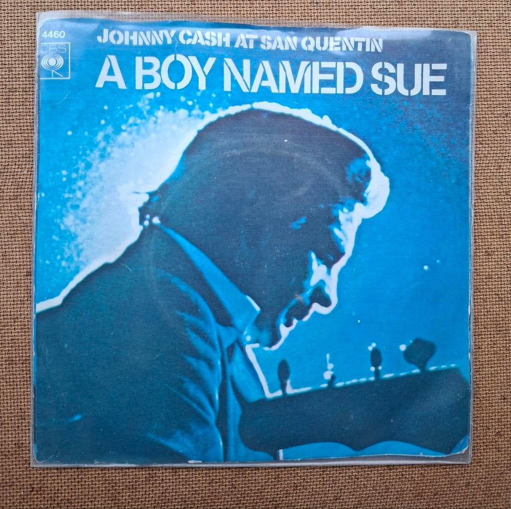 Cash, Johnny  - A boy named Sue - Single is TOP, Cd's en Dvd's, Vinyl Singles, Gebruikt, Verzenden, 7 inch, Single