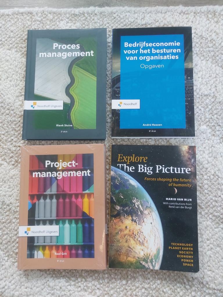 Bedrijfskunde boeken - Zo goed als nieuw!, Diverse auteurs, Zo goed als nieuw, Beta, HBO