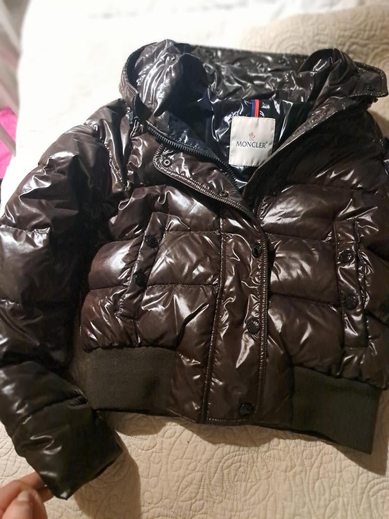 Moncler Dames Jas - Bruin - Maat M, Bruin, Moncler, Zo goed als nieuw, Ophalen
