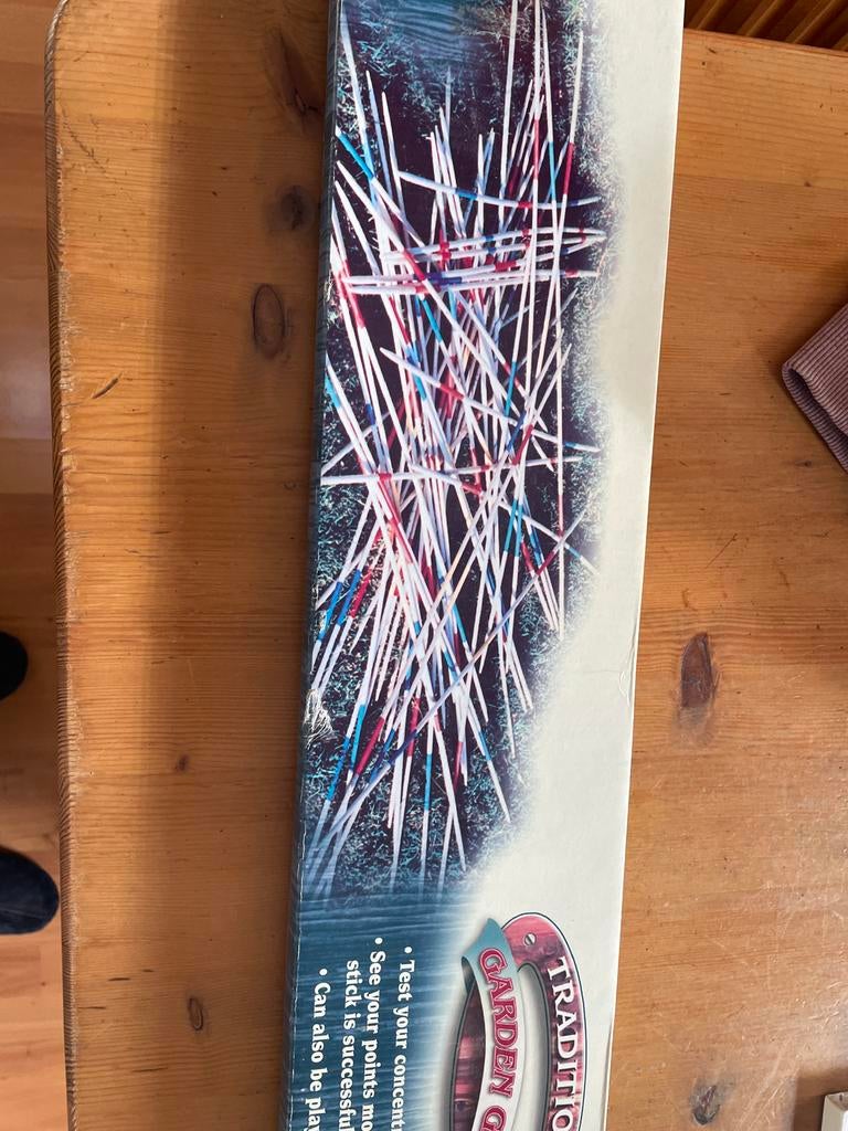 Groot Mikado Spel - Nieuw, voor Buiten!, Ophalen, Nieuw, Jongen of Meisje