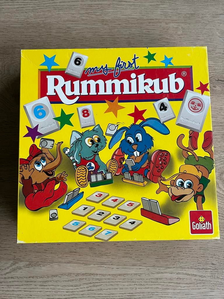 Mijn Eerste Rummikub - Kindvriendelijke Editie!, Een of twee spelers, Ophalen of Verzenden, Gebruikt