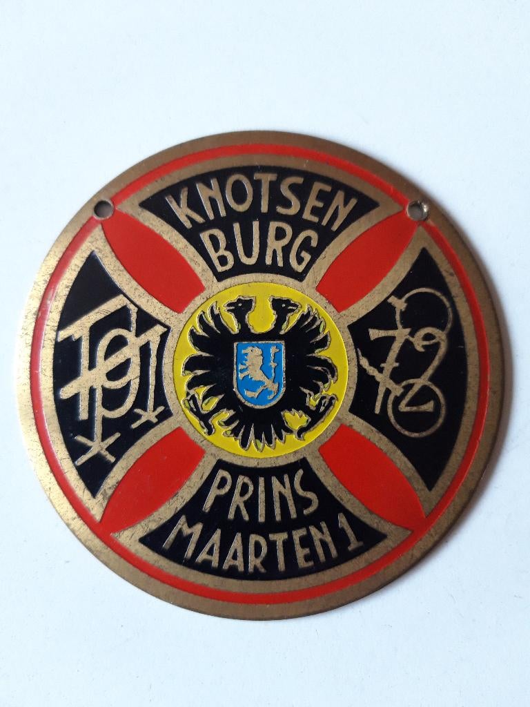 Carnaval Nijmegen Knotsenburg onderscheiding Prins Maarten 1, Verzenden, Gebruikt