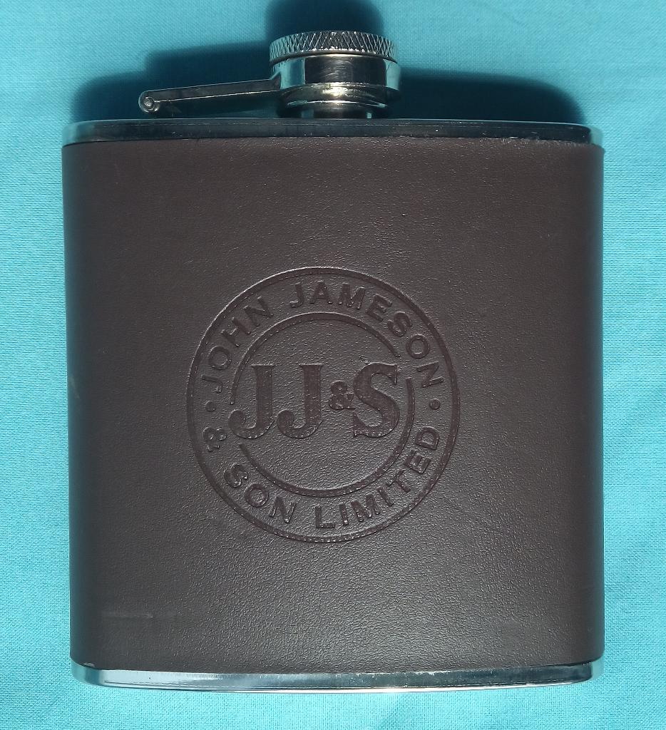 WHISKEY HEUPFLES JOHN JAMESON & SON LIMITED nooit gebruikt, Verzenden