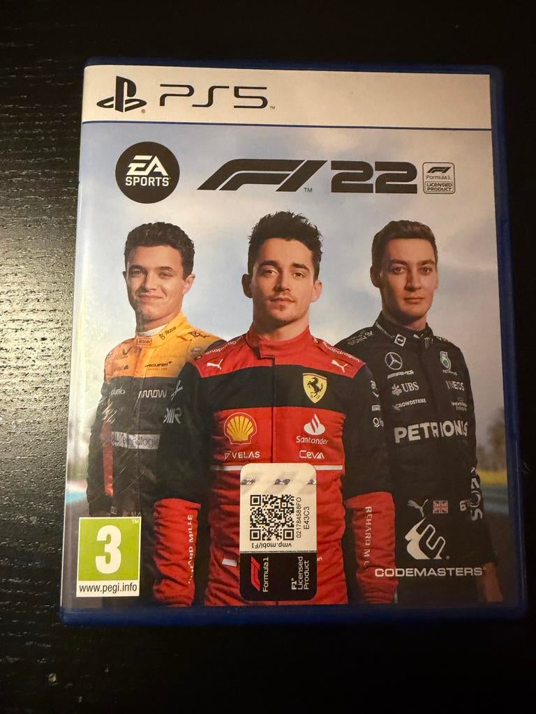 F1 22 PS5, Verzenden, Zo goed als nieuw