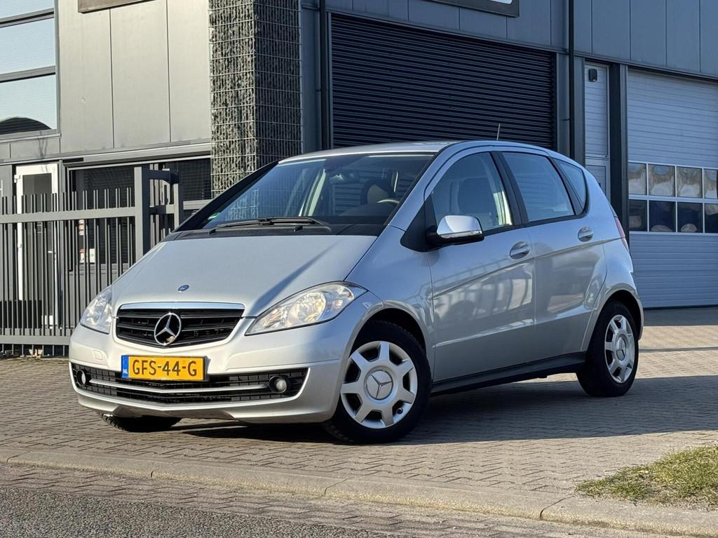 Mercedes A-klasse 160 Avantgarde | Cruise | Stoelverwarming, Stof, Zwart, 14 km/l, 1000 kg