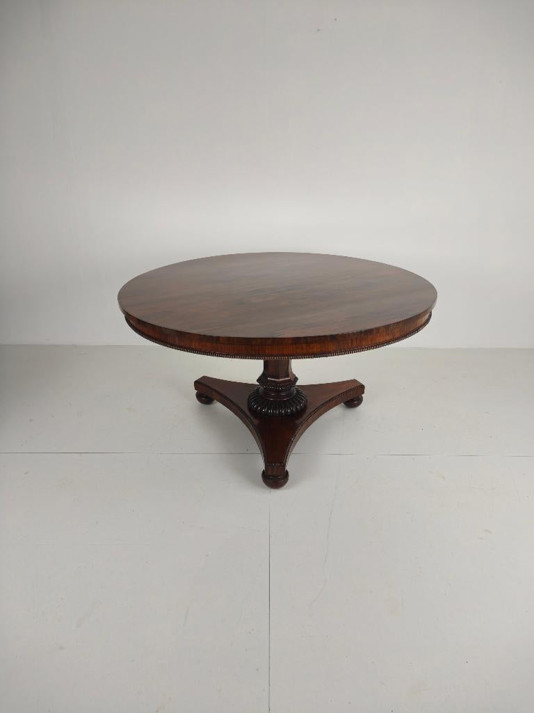 Uitstekende Kwaliteit 19E-Eeuwse Willem Iv Palissander Ontbi, Ophalen of Verzenden