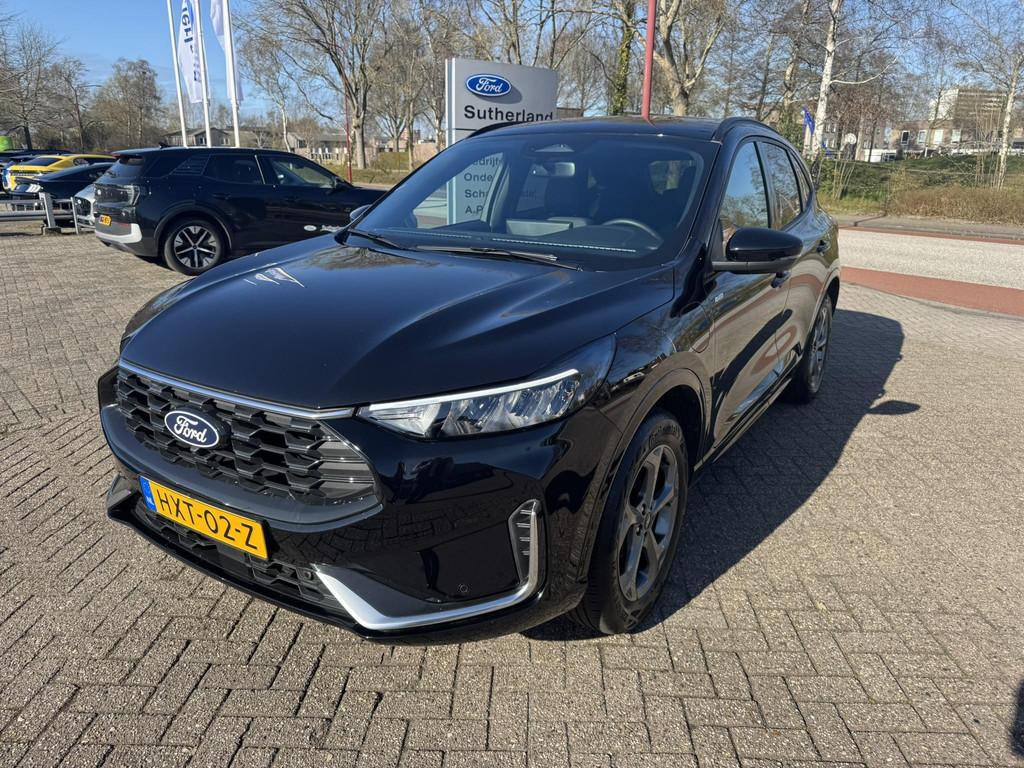 Ford Kuga 2.5 PHEV ST-Line X 243pk Winterpack | Adaptieve Cr, Gebruikt, Zwart, Bedrijf, Hybride Elektrisch/Benzine