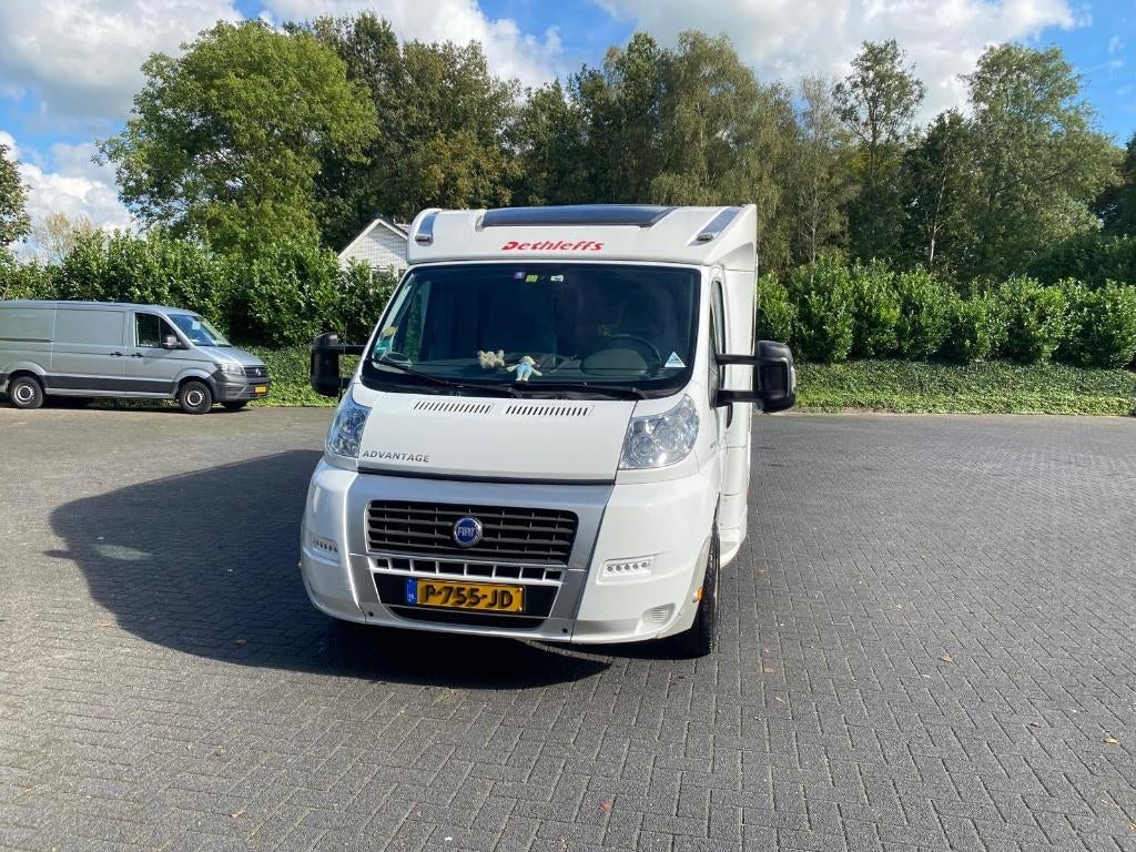 Dethleff Camper te koop, Standaard zit, Ringverwarming, Fiat, Koelkast