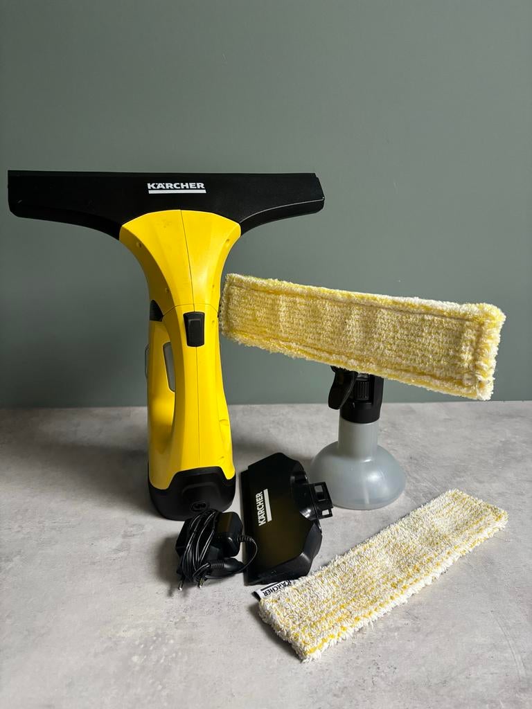 Kärcher Window Vac WV2, Ophalen of Verzenden, Zo goed als nieuw, Waterstofzuiger