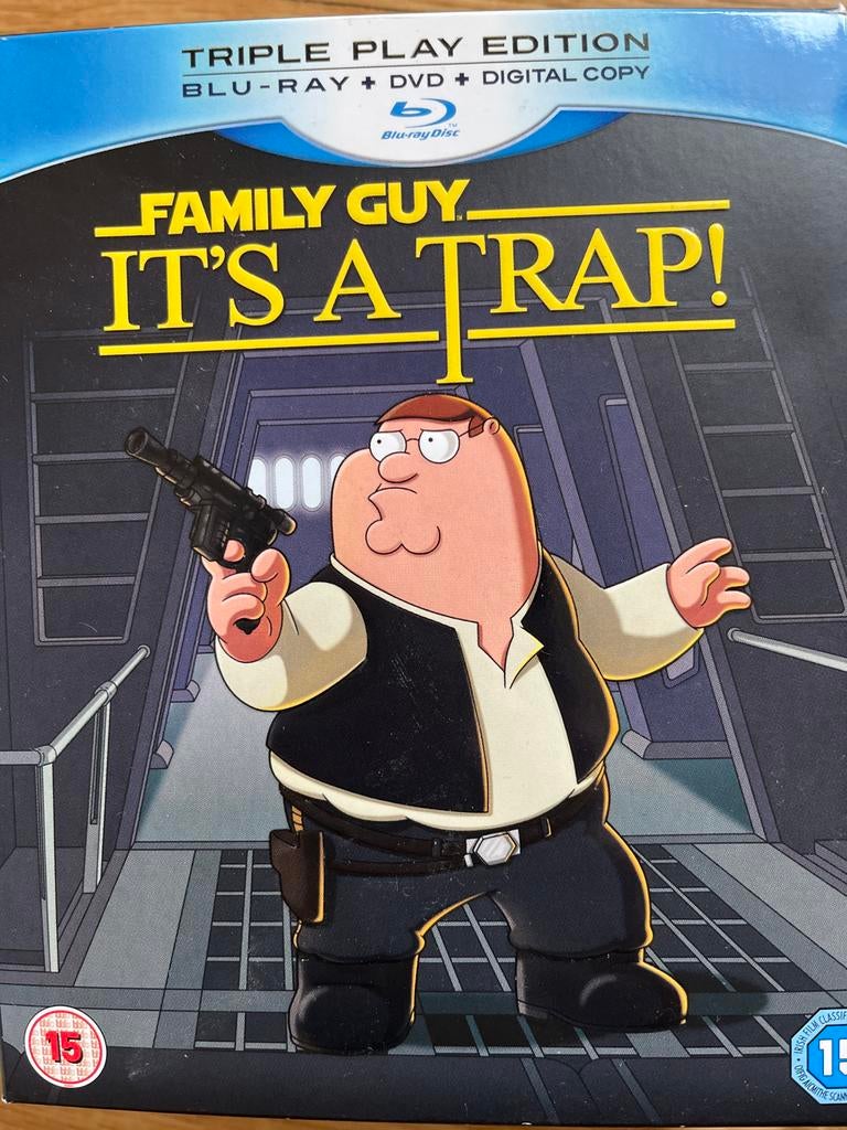 Family Guy: It's a Trap! (Blu-ray + DVD + Digital Copy), Cd's en Dvd's, Blu-ray, Zo goed als nieuw, Ophalen of Verzenden