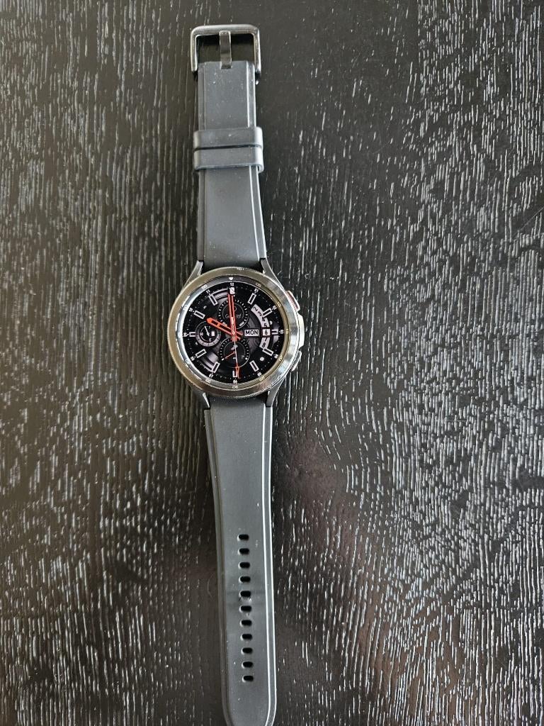 Samsung Galaxy Watch 4 Classic, Conditie, Zwart, Samsung ⌚️, Ophalen of Verzenden